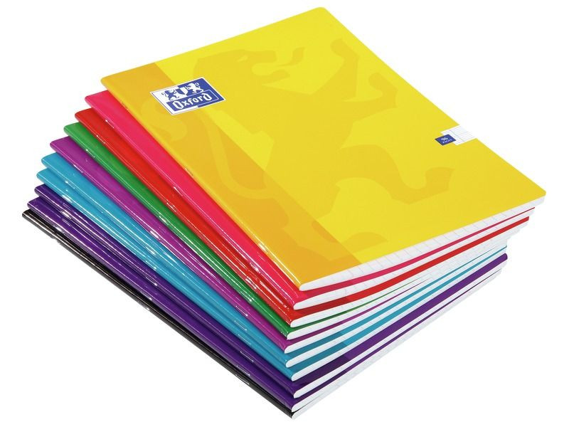 10 cahiers Oxford 21 x 29,7 cm, 96 pages